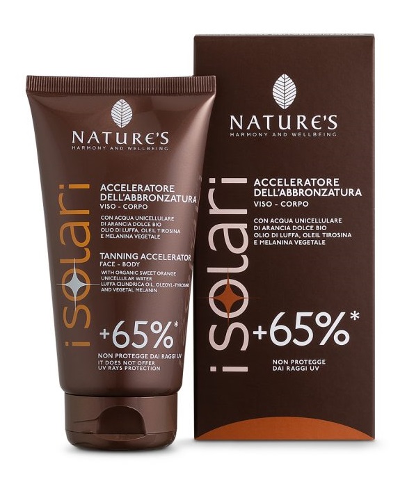 NATURES I SOLARI ACCELERATORE DELL'ABBRONZATURA +65% 150 ML - Antica Farmacia Ferrari