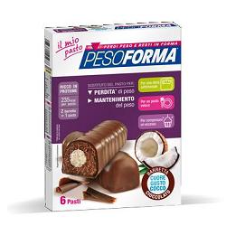 PESOFORMA BARRETTA CUORE COCCO 6 PASTI 12 X 31 G - Antica Farmacia Ferrari