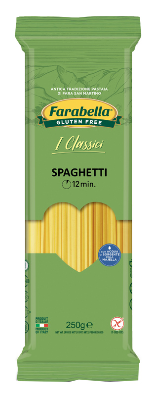 FARABELLA SPAGHETTI PASTA SENZA GLUTINE 250 G - Antica Farmacia Ferrari