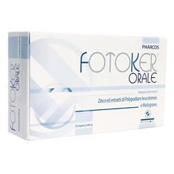 PHARCOS FOTOKER ORALE 30 COMPRESSE - Antica Farmacia Ferrari