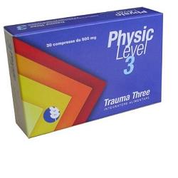 PHYSIC LEVEL 3 TRAUMA THREE 30 COMPRESSE 500 MG - Antica Farmacia Ferrari