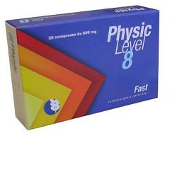 PHYSIC LEVEL 8 FAST 30 COMPRESSE 800 MG - Antica Farmacia Ferrari