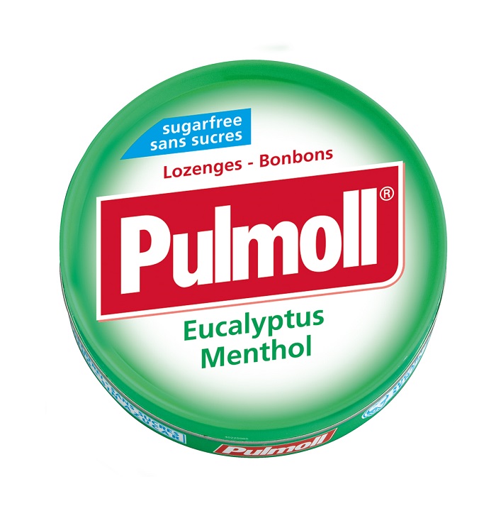 PULMOLL EUCALYPTUS MENTHOL SENZA ZUCCHERO 45 G - Antica Farmacia Ferrari