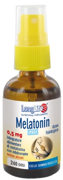 LONGLIFE MELATONIN SPRAY 0,5MG 30 ML - Antica Farmacia Ferrari