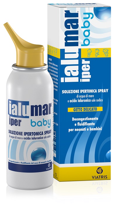 IALUMAR IPERTONICA BAMBINI E NEONATI SOLUZIONE NASALE 100 ML - Antica Farmacia Ferrari