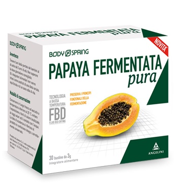 BODY SPRING PAPAYA FERMENTATA PURA 30 BUSTINE - Antica Farmacia Ferrari