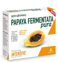 BODY SPRING PAPAYA FERMENTATA PURA INTENSIVE 12 BUSTINE - Antica Farmacia Ferrari