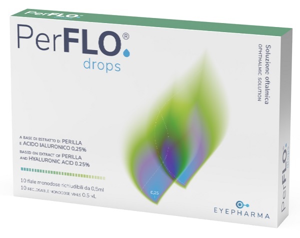 PERFLO DROPS GOCCE OCULARI 10 FIALE MONODOSE - Antica Farmacia Ferrari