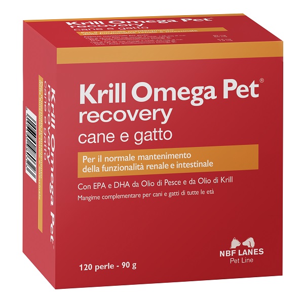KRILL OMEGA PET RECOVERY BLISTER 120 PERLE - Antica Farmacia Ferrari