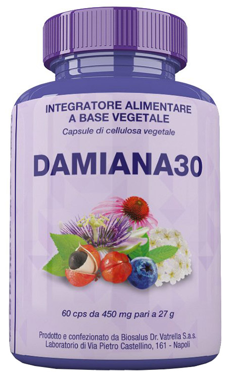 DAMIANA30 60 CAPSULE 27 GRAMMI - Antica Farmacia Ferrari