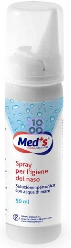 MEDS SPRAY IPERTONICO ACQUA NASO 50 ML - Antica Farmacia Ferrari
