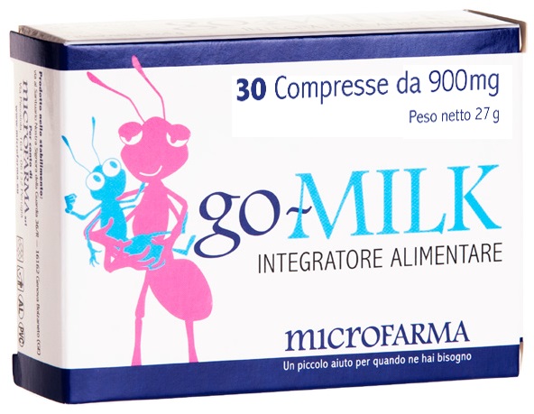 GO-MILK 30 COMPRESSE - Antica Farmacia Ferrari