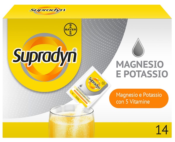 SUPRADYN MAGNESIO POTASSIO SENZA ZUCCHERO 14 BUSTINE 4 G - Antica Farmacia Ferrari