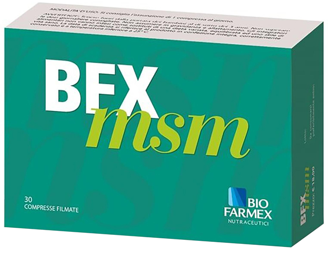 BFX MSM 30 COMPRESSE - Antica Farmacia Ferrari