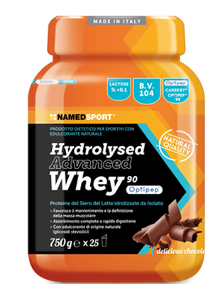 HYDROLYSED ADVANCED WHEY DELICIOUS CHOCOLATE BARATTOLO POLVERE ORALE 750 G - Antica Farmacia Ferrari
