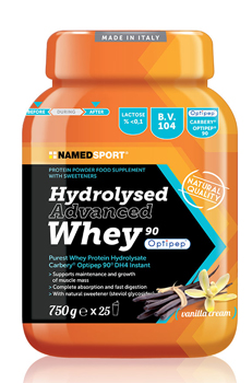 HYDROLYSED ADVANCED WHEY VANILLA CREAM BARATTOLO POLVERE ORALE 750 G - Antica Farmacia Ferrari