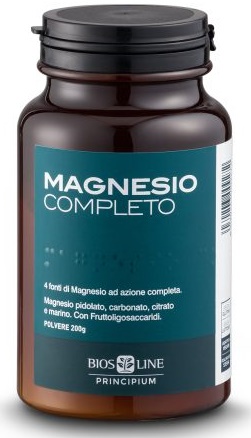 PRINCIPIUM MAGNESIO COMPLETO POLVERE 200 G - Antica Farmacia Ferrari