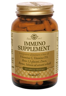IMMUNO SUPPLEMENT FLACONE 60 CAPSULE 42 G - Antica Farmacia Ferrari