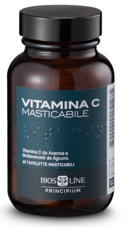 PRINCIPIUM VITAMINA C NATURALE 60 COMPRESSE MASTICABILI 72 G - Antica Farmacia Ferrari