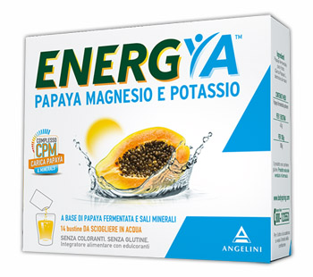 ENERGYA PAPAYA MAGNESIO POTASSIO 14 BUSTINE - Antica Farmacia Ferrari