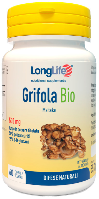 LONGLIFE GRIFOLA BIO 60 CAPSULE - Antica Farmacia Ferrari