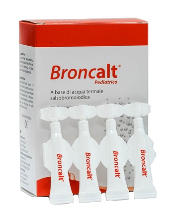 BRONCALT STRIP PEDIATRICO SOLUZIONE IRRIGAZIONE NASALE 20 FLACONCINI DA 2 ML - Antica Farmacia Ferrari