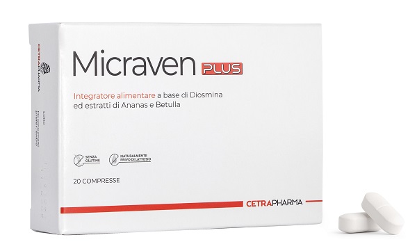 MICRAVEN PLUS 20 COMPRESSE DA 1030 MG - Antica Farmacia Ferrari