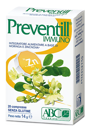 PREVENTILL IMMUNO 20 COMPRESSE - Antica Farmacia Ferrari