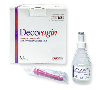 DECOVAGIN 5 FLACONI DA 100 ML + 5 CANNULE MONOUSO - Antica Farmacia Ferrari