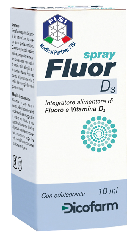 FLUORD3 SPRAY 10 ML - Antica Farmacia Ferrari