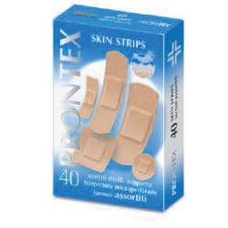 CEROTTO PRONTEX SKIN STRIPS 6 FORMATI ASSORTITI ASTUCCIO 40 PEZZI - Antica Farmacia Ferrari