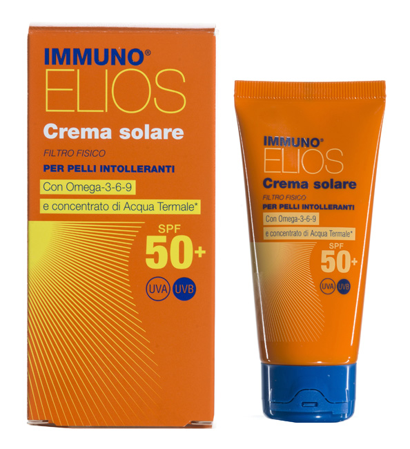 IMMUNO ELIOS  CREMA SOLARE SPF 50+ PELLI INTOLLERANTI - Antica Farmacia Ferrari