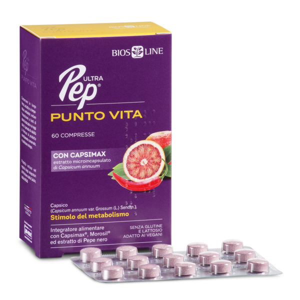 ULTRA PEP PUNTO VITA 60 COMPRESSE - Antica Farmacia Ferrari