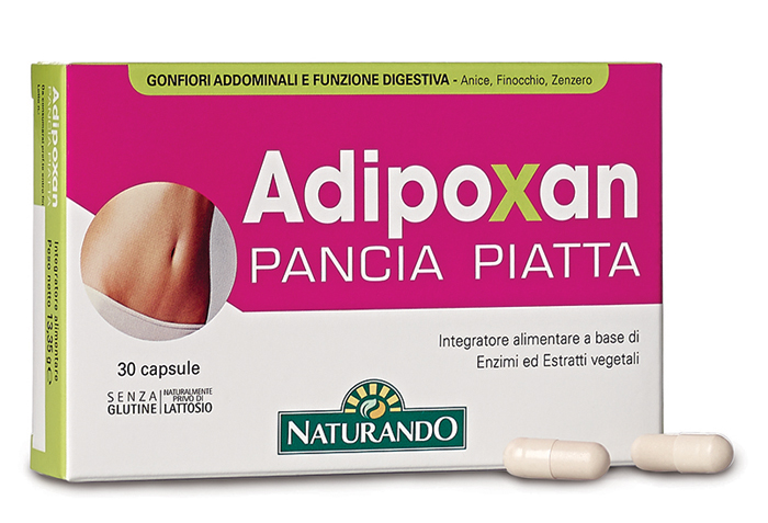 ADIPOXAN PANCIA PIATTA 30 CAPSULE - Antica Farmacia Ferrari