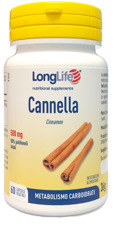 LONGLIFE CANNELLA 60 CAPSULE - Antica Farmacia Ferrari