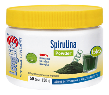 LONGLIFE SPIRULINA BIO 50 DOSI - Antica Farmacia Ferrari