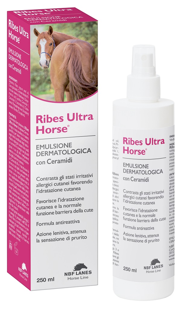 RIBES HORSE ULTRA EMULSIONE DERMATOLOGICA 250 ML - Antica Farmacia Ferrari