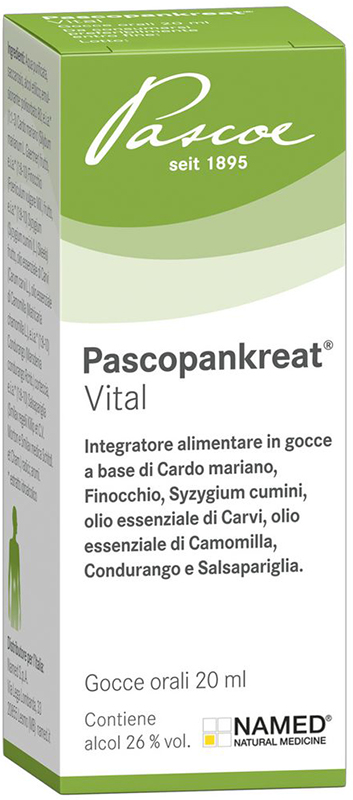 PASCOPANKREAT VITAL GOCCE 20 ML PASCOE - Antica Farmacia Ferrari