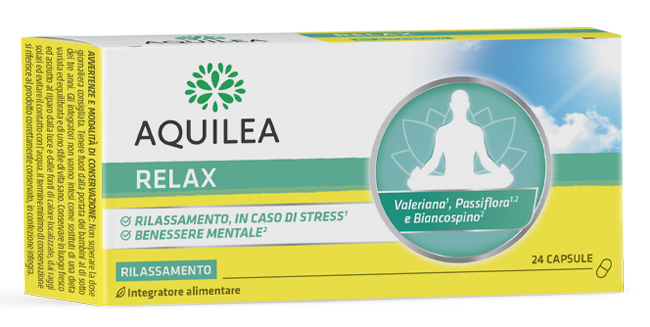 AQUILEA RELAX 24 CAPSULE DA 396 MG - Antica Farmacia Ferrari
