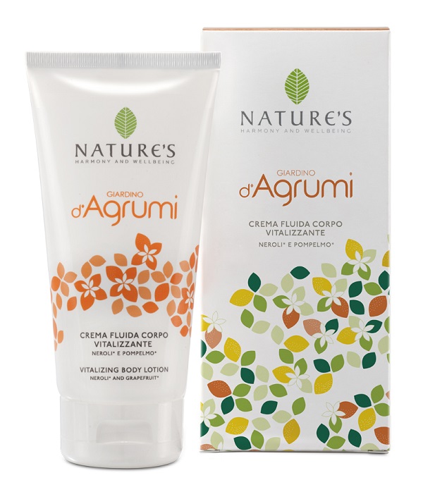 NATURE'S IL GIARDINO D'AGRUMI CREMA FLUIDA CORPO VITALIZZANTE 150 ML - Antica Farmacia Ferrari