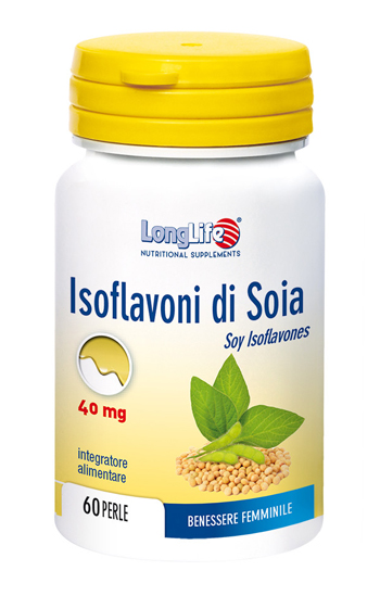 LONGLIFE ISOFLAVONI SOIA 60 PERLE - Antica Farmacia Ferrari