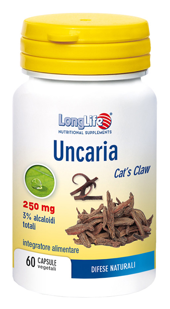 LONGLIFE UNCARIA 60 CAPSULE - Antica Farmacia Ferrari