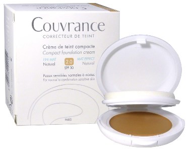 EAU THERMALE AVENE COUVRANCE CREMA COMPATTA COLORATA NF OIL FREE NATURALE 9,5 G - Antica Farmacia Ferrari
