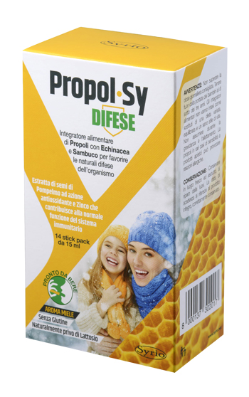 PROPOL SY DIFESE SYR 14 PEZZI 210 ML - Antica Farmacia Ferrari