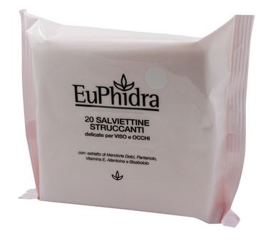EUPHIDRA SALVIETTINE STRUCCANTI 20 PEZZI - Antica Farmacia Ferrari
