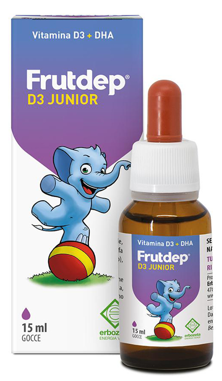 FRUTDEP D3 JUNIOR 15 ML - Antica Farmacia Ferrari