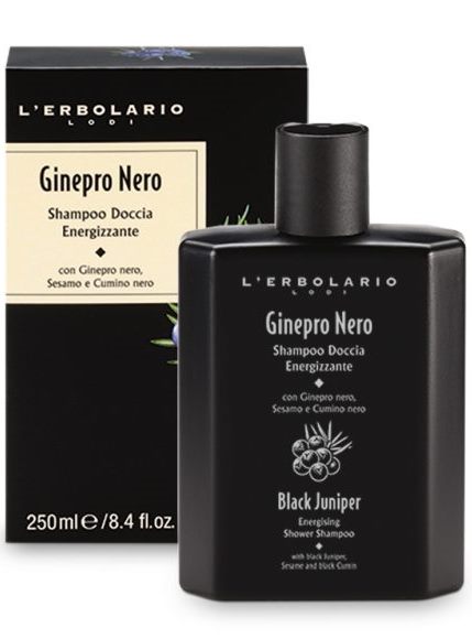 GINEPRO NERO SHAMPOO DOCCIA ENERGIZZANTE 250 ML - Antica Farmacia Ferrari