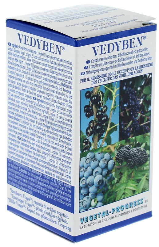 VEDYBEN SUCCO CONCENTRATO BACCHE 30 CAPSULE - Antica Farmacia Ferrari