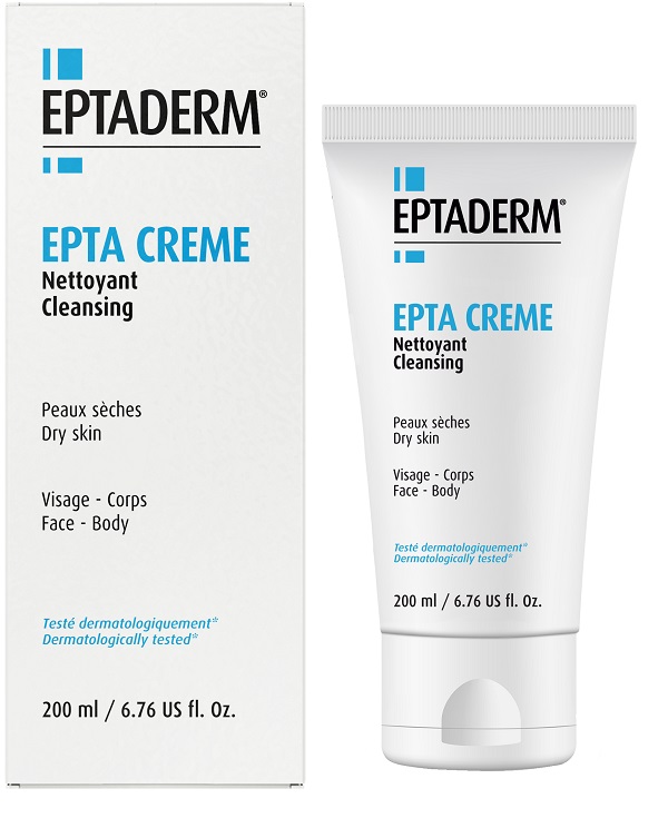 EPTA CREME PELLI SECCHE DETERGENTE VISO CORPO 200 ML - Antica Farmacia Ferrari
