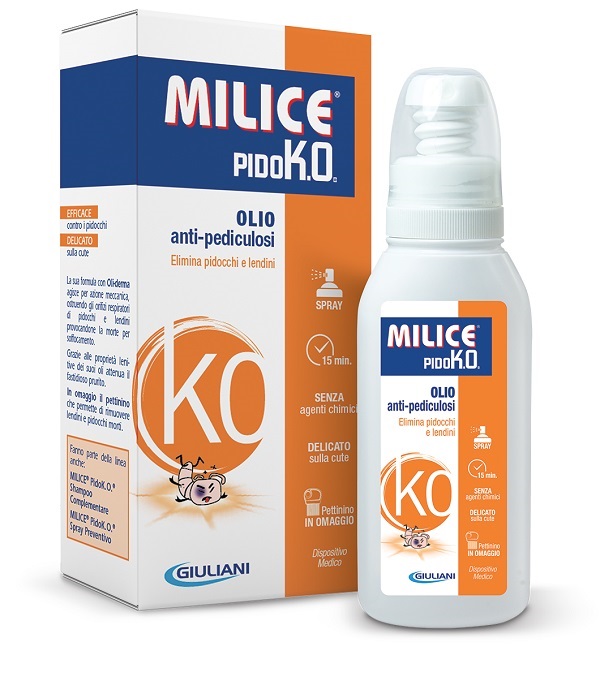 MILICE PIDOKO OLIO ANTIPEDICULOSI 75ML - Antica Farmacia Ferrari